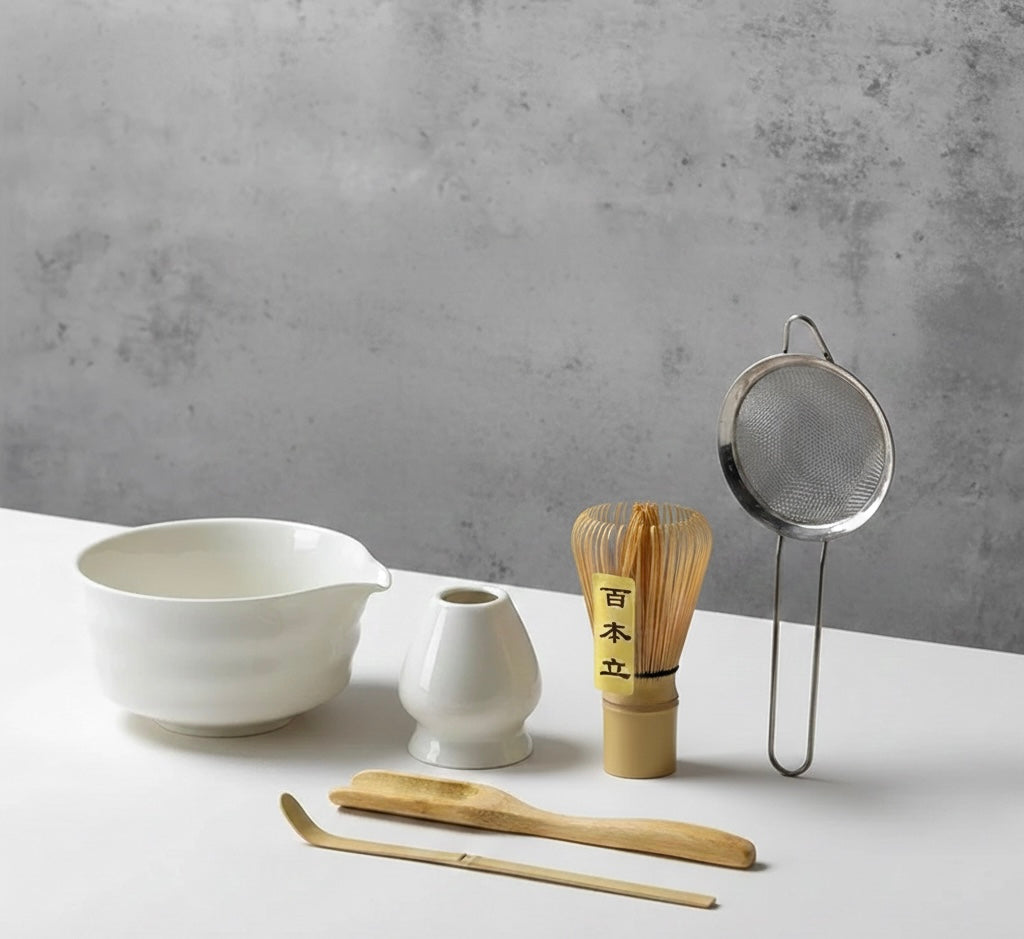 White basic Matcha set